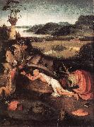 BOSCH, Hieronymus St Jerome in Prayer gfjgh oil on canvas